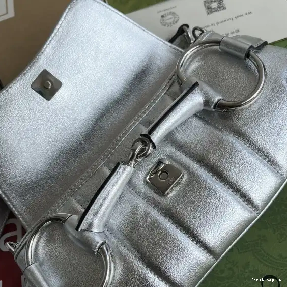First bag ru HORSEBIT GUCCI SHOULDER BAG SMALL CHAIN 0611